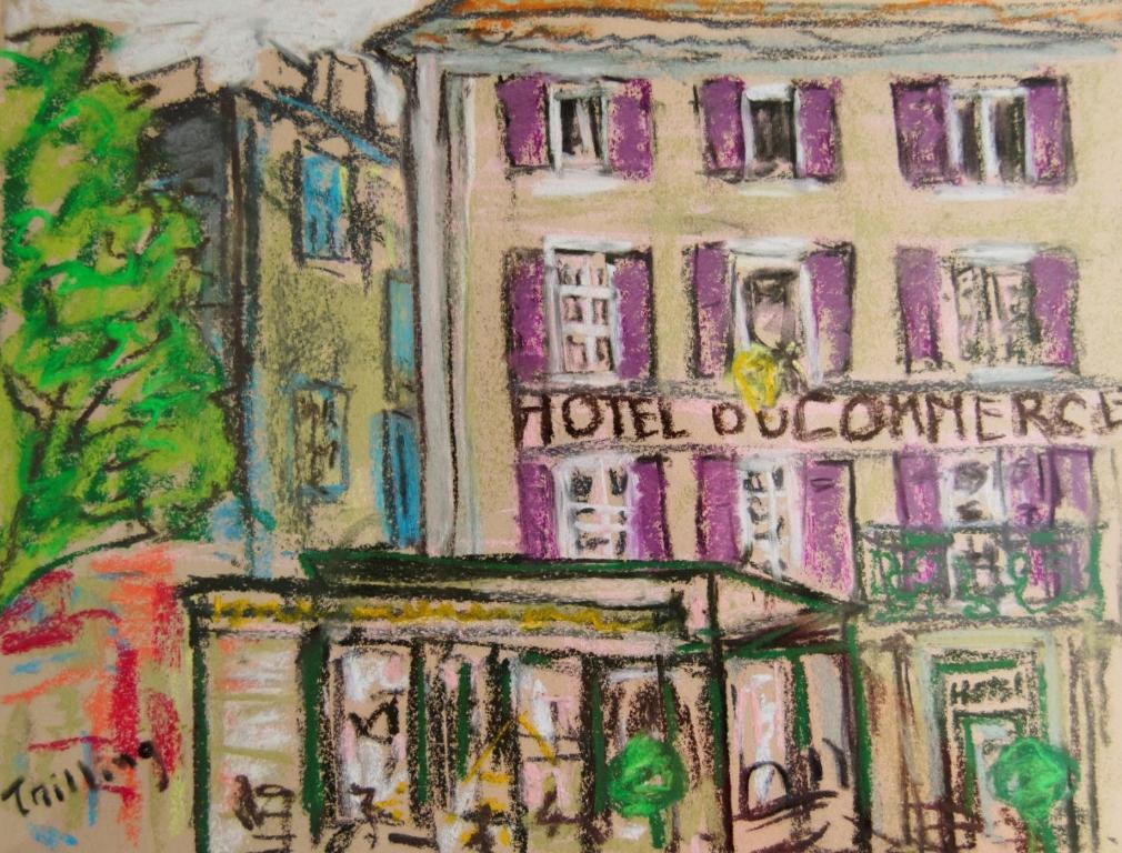 Hotel Du Commerce Pont-Saint-Esprit Εξωτερικό φωτογραφία